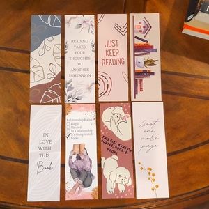 Book lovers bookmarks 8 pack